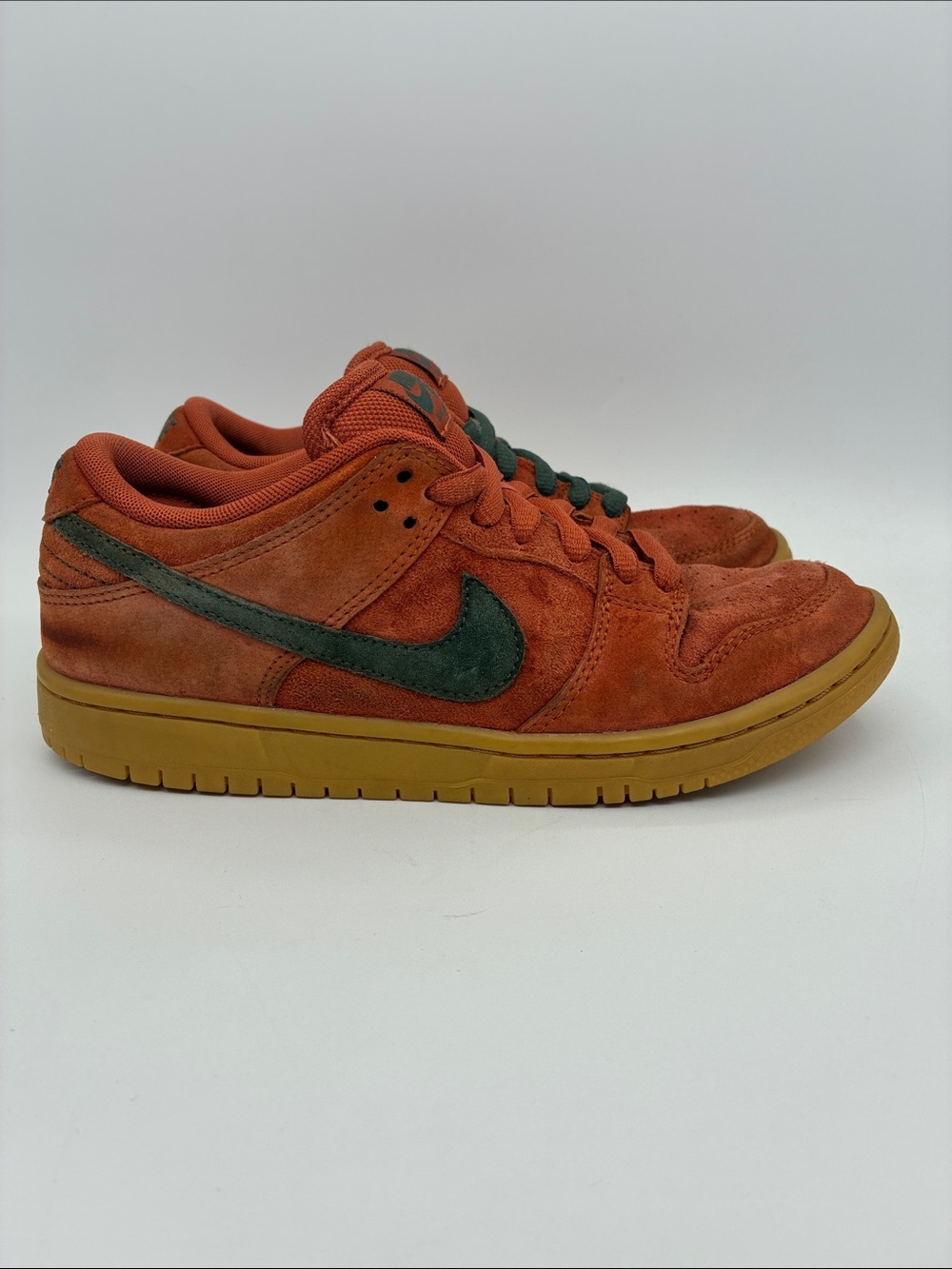 Nike Dunk Low Pro SB 'Burnt Sunrise' Suede Skateboarding Sneakers  |  Size: 6.5